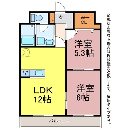 TENOHA TOYOHASHIの物件間取画像